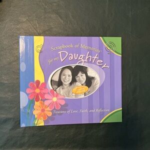 Purple Scrapbook of Memories for My Daughter